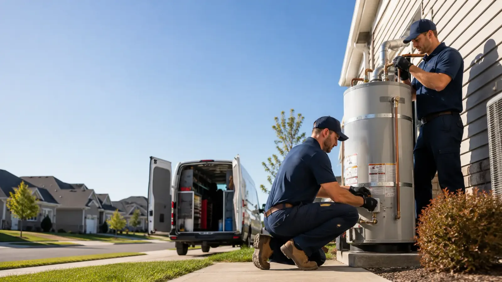 Water Heater Installation in Hunter, OK